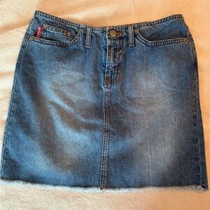 ✨Vintage✨BONGO distressed skirt.